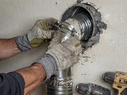 Dryer Vent Hose Installation in East Los Angeles