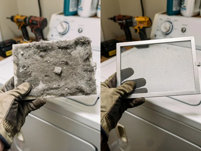 Professional lint trap cleaning by East Los Angeles Dryer Vent Cleaning in East Los Angeles