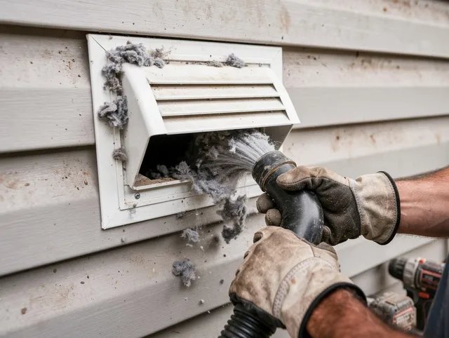 Professional dryer vent cleaning by East Los Angeles Dryer Vent Cleaning in East Los Angeles
