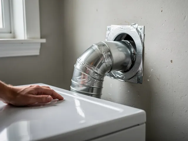 East Los Angeles Dryer Vent Cleaning expert performing professional dryer vent repair and installation in East Los Angeles